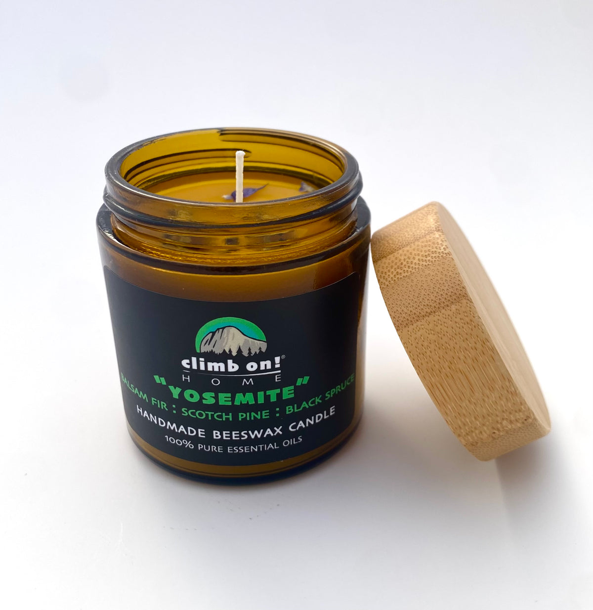 Climb On!® YOSEMITE,  Beeswax & Essential Oil Candles, 4 OZ.