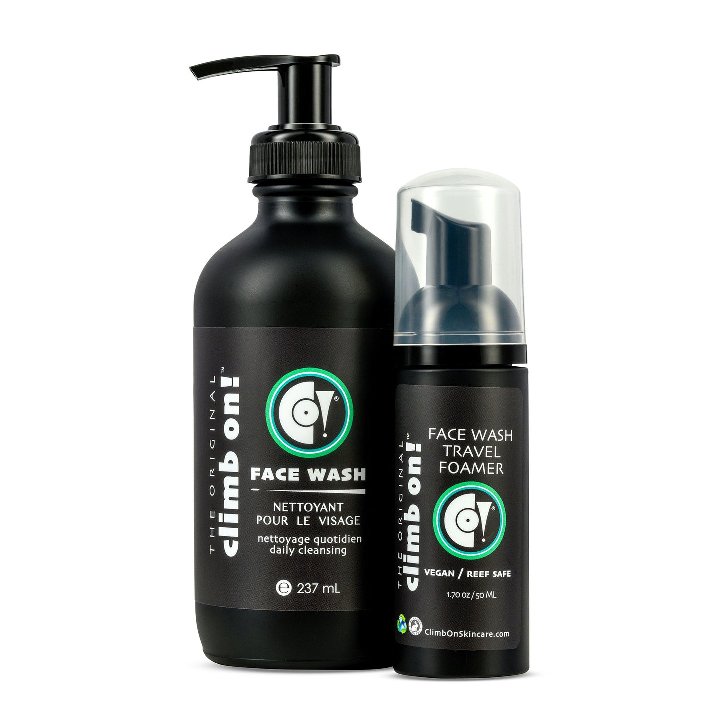 CO!® The Original Climb On!™ Face Wash and Travel Foamer Duo