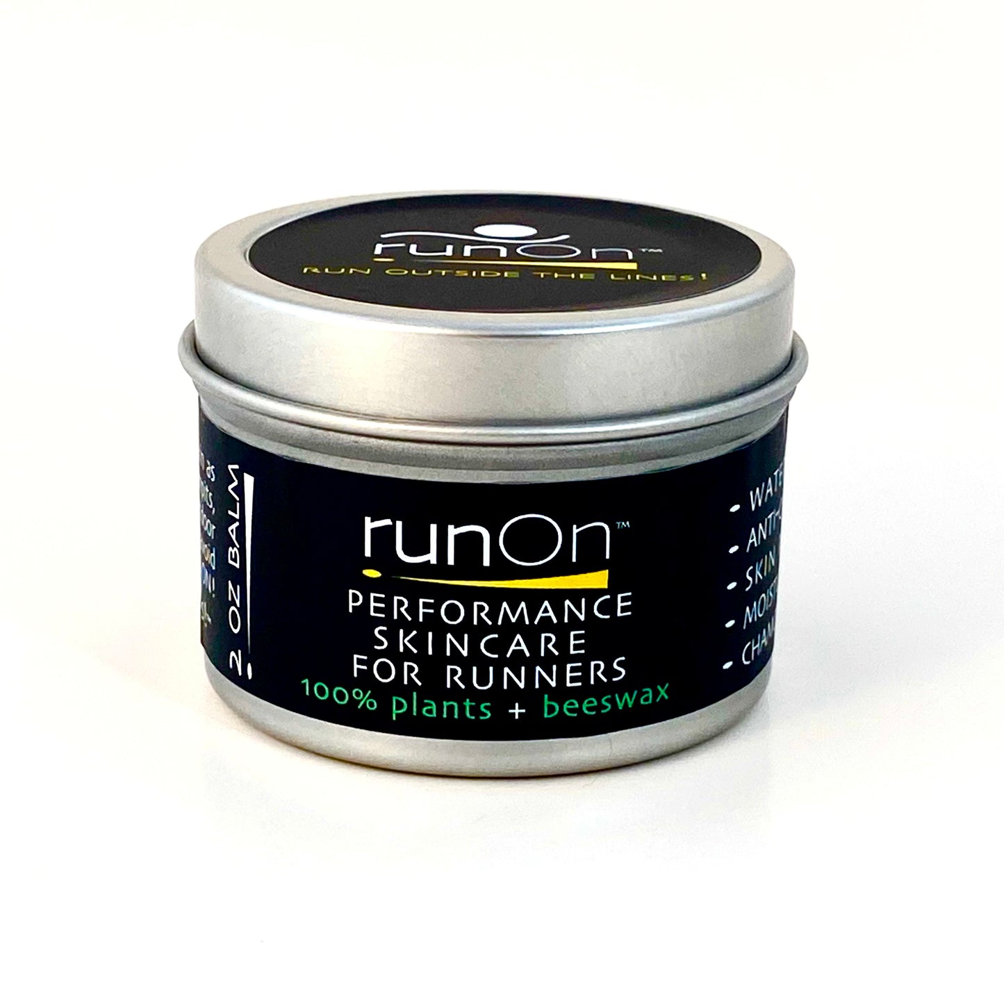 runOn™ Performance Skincare for Runners! 2.0 oz balm