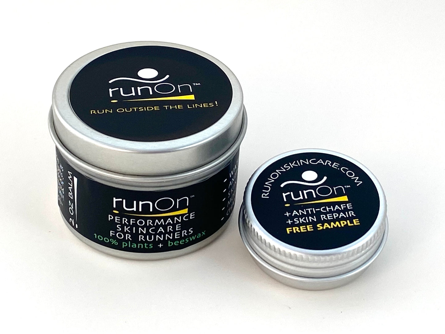 runOn™ Performance Skincare for Runners! 2.0 oz balm