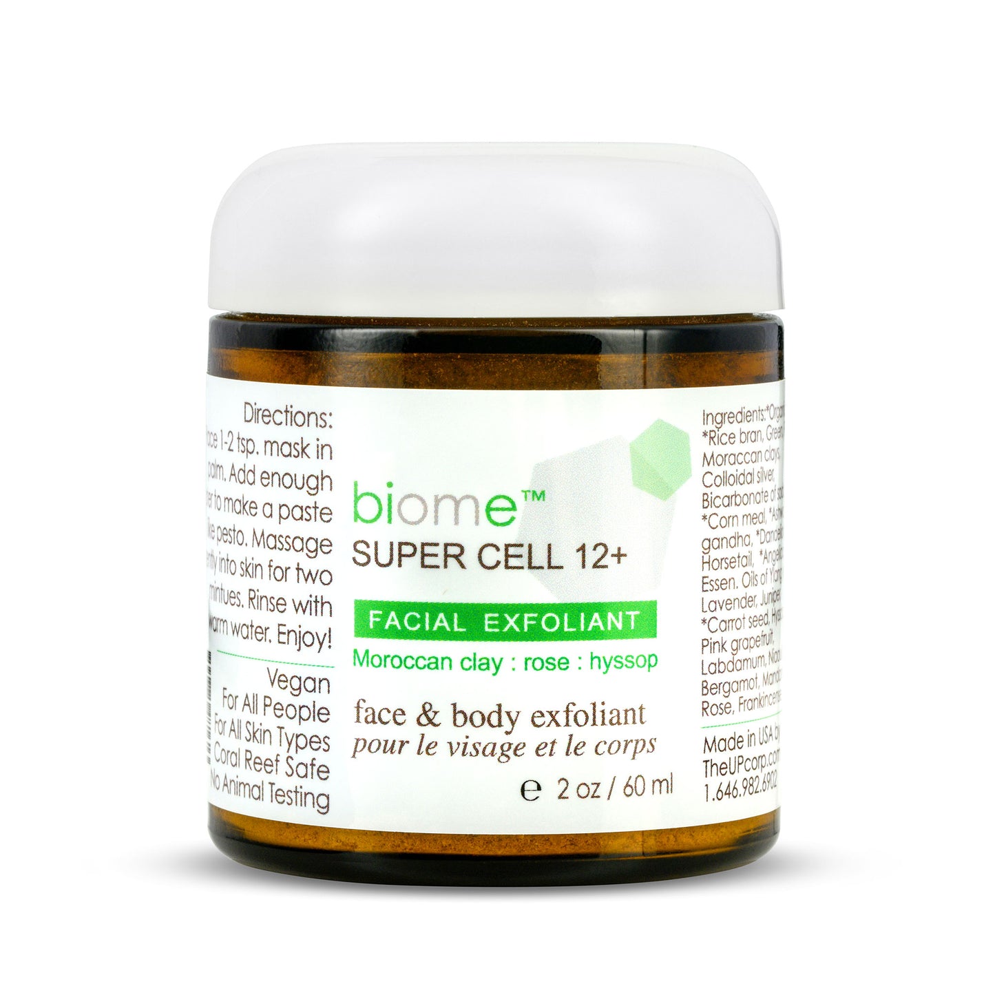 biome™ Super Cell 12+ Facial Exfloliant, 4 oz.