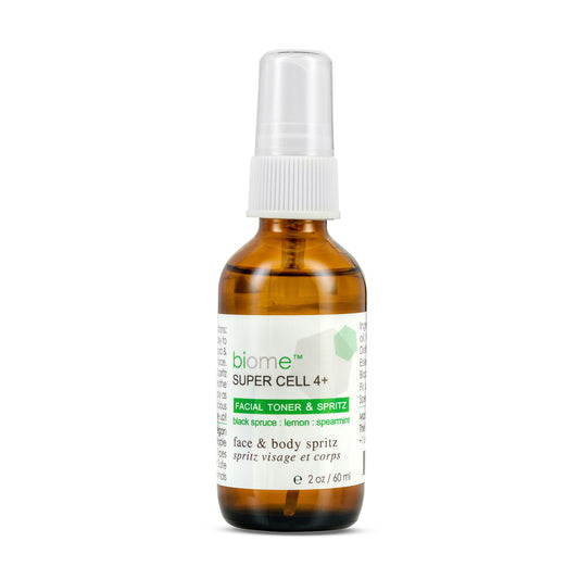biome® Super Cell 4+ Facial Toner and Spritz, 2 oz.